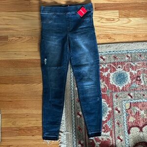 Spanx medium wash distressed size medium jean